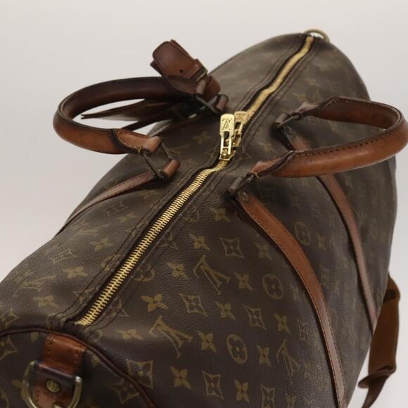 LOUIS VUITTON Monogram Keepall Bandouliere 55 Boston Bag M41414 - Picture 6 of 16